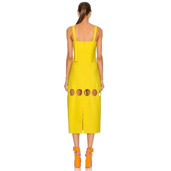 Alexis Costal Cutout Midi Dress Serin- M - Picture 4 of 5